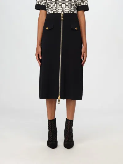 ELISABETTA FRANCHI SKIRT ELISABETTA FRANCHI WOMAN COLOR BLACK,G26919002