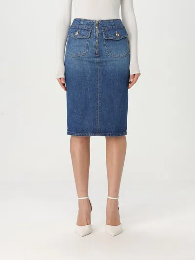 Elisabetta Franchi Skirt  Woman Color Blue
