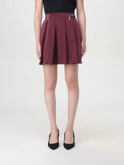 Elisabetta Franchi Rock  Damen Farbe Burgunderrot In Burgunderrot