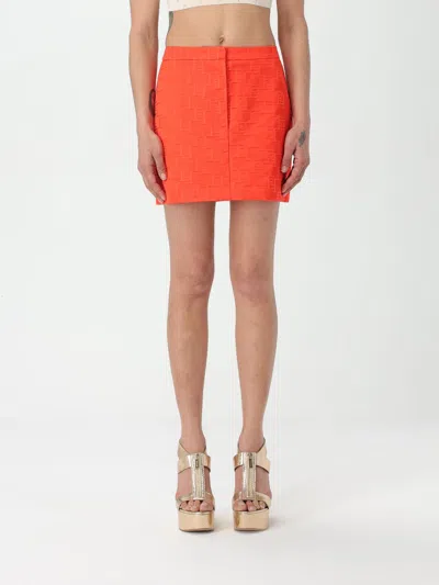 Elisabetta Franchi Skirt  Woman Color Coral