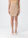 Elisabetta Franchi Skirt  Woman Color Honey In Neutral