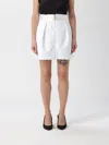 Elisabetta Franchi Skirt  Woman Color Ivory In White