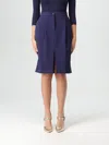 Elisabetta Franchi Skirt  Woman Color Navy In Navy