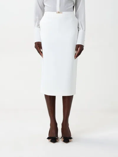 Elisabetta Franchi Skirt  Woman Color White