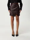 Elisabetta Franchi Skirt  Woman Color Wine In Black