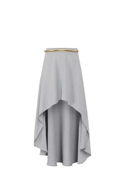 Elisabetta Franchi Skirt In Grey