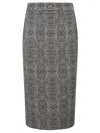 Elisabetta Franchi Viscose Skirt In Multi