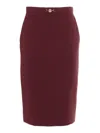 Elisabetta Franchi Skirts In Red
