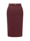 Elisabetta Franchi Skirts In Red
