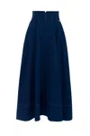 Elisabetta Franchi Flared Midi Skirt