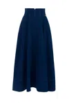 Elisabetta Franchi Flared Midi Skirt