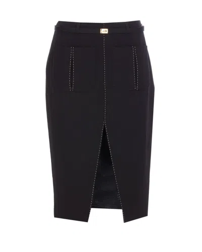 Elisabetta Franchi Skirts In Black