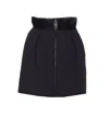 Elisabetta Franchi Knee Length And Midi Skirts With Belt Loops In Black