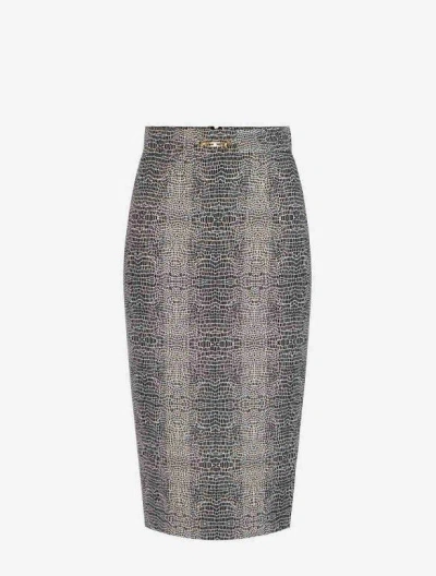Elisabetta Franchi Skirts In Gray