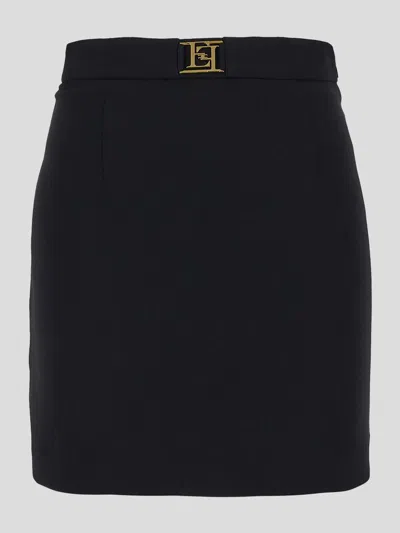 Elisabetta Franchi Skirt  Woman Color Black