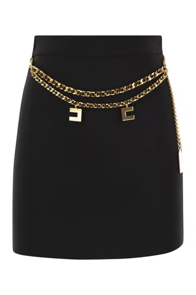Elisabetta Franchi Skirts In Black