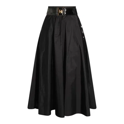 Elisabetta Franchi Skirts Blacks And Greys