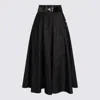Elisabetta Franchi Skirts Blacks And Greys In Black