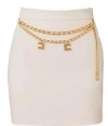 Elisabetta Franchi Skirt  Woman Color Butter In Brown