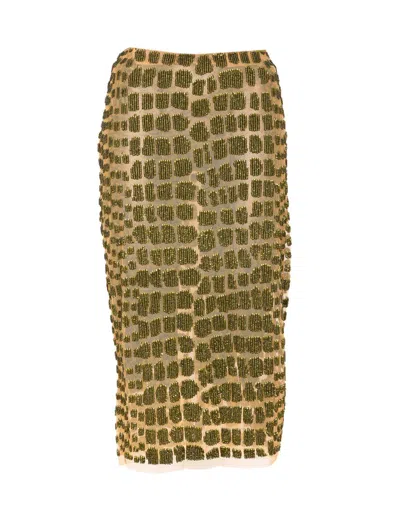 Elisabetta Franchi Skirts In Green