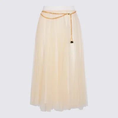 ELISABETTA FRANCHI SKIRTS MILK