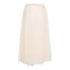 Elisabetta Franchi Skirts Milk In Neutral