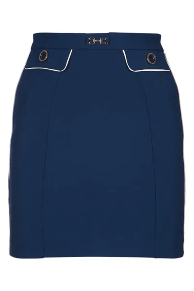 Elisabetta Franchi Skirts In Oltremareburro