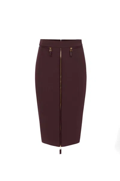 Elisabetta Franchi Skirts In Red