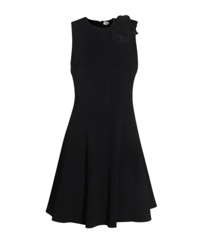 Elisabetta Franchi Sleeveless Dress In Black