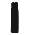 Elisabetta Franchi Structured Strapless Maxi Dress With Embellishment Detail In Black