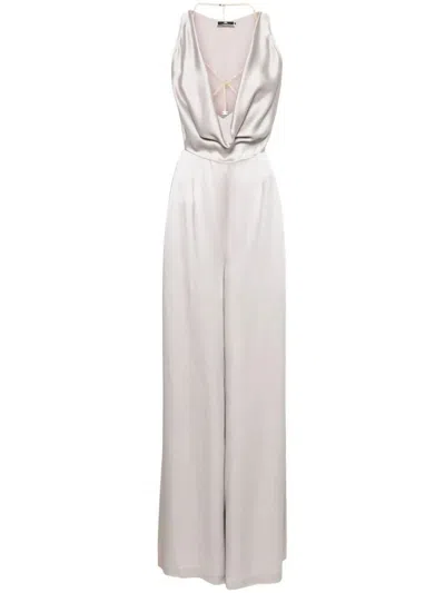 Elisabetta Franchi Women's Sleeveless Jumpsuit In Grey