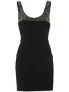 ELISABETTA FRANCHI SLEEVELESS PENCIL DRESS,AB60242E2