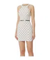 Elisabetta Franchi Mini Dress In White