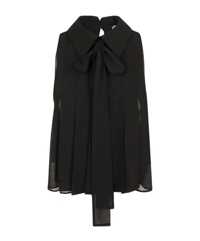 Elisabetta Franchi Sleeveless Vest In Black