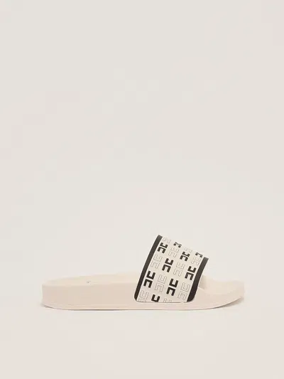 Elisabetta Franchi Kids' Sliders Sliders In White