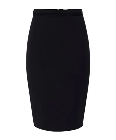 ELISABETTA FRANCHI ELISABETTA FRANCHI BACK SLIT STRAIGHT HEM SKIRT