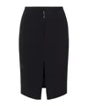 Elisabetta Franchi Slit Skirt In Black