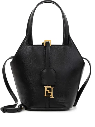 Elisabetta Franchi Small Everywhere Tote Bag In Black