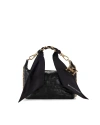 ELISABETTA FRANCHI SMALL HOBO SHOULDER BAG WITH SCARF CHAIN