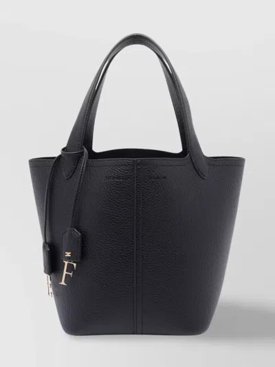 ELISABETTA FRANCHI SMALL LEATHER TOTE BAG