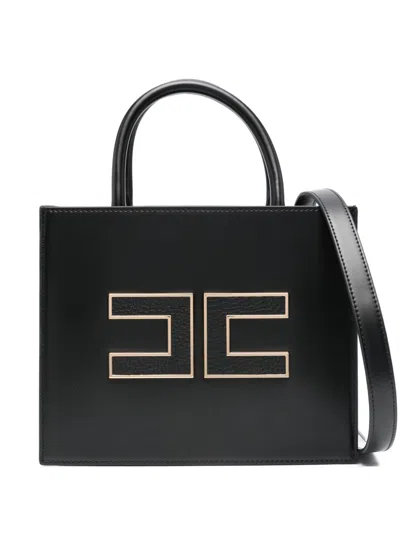 ELISABETTA FRANCHI ELISABETTA FRANCHI SMALL TOTE BAG WITH LOGO