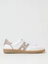 Elisabetta Franchi Leather Sneakers In White
