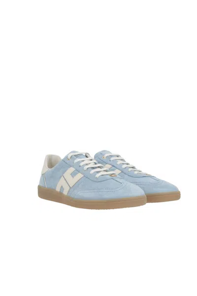 Elisabetta Franchi Suede Sneakers In Blue