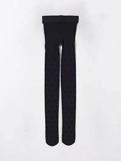 Elisabetta Franchi Socks  Woman Color Black In Blue