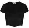 Elisabetta Franchi Herringbone Pattern Short Top