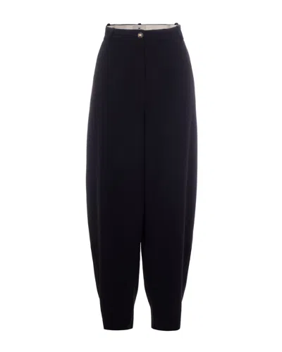 Elisabetta Franchi Sophisticated Trousers For Every Woman In Black