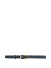 Elisabetta Franchi Square-buckle Belt In Black