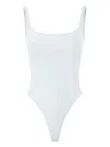 Elisabetta Franchi Body Mit Eckigem Ausschnitt In Animal Print