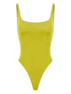 Elisabetta Franchi Body Mit Eckigem Ausschnitt In Green