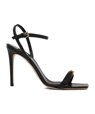 Elisabetta Franchi Square Toe High Heel Sandals